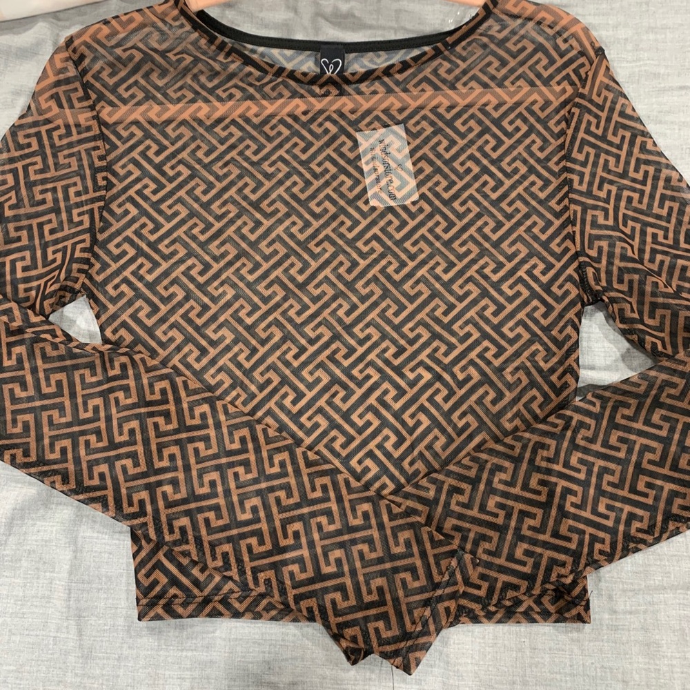 WINDSOR Mesh  Long Sleeve Shirt